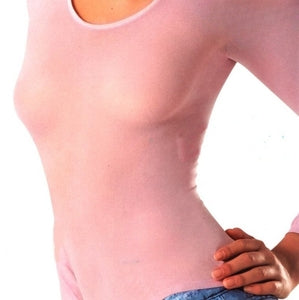 7. Camiseta de Nylon - Muy Transparente