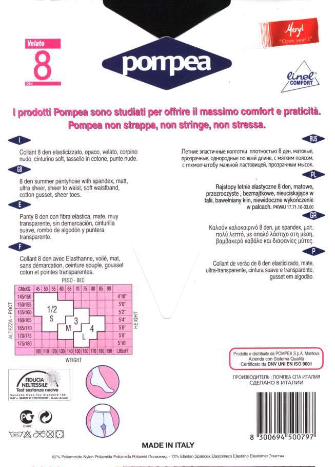 Pantimedias muy Transparente 8 den